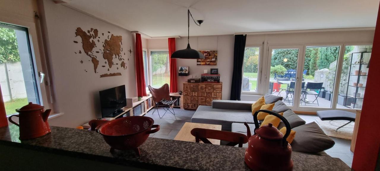 Appartement Avec Terrasse Sion Exterior foto